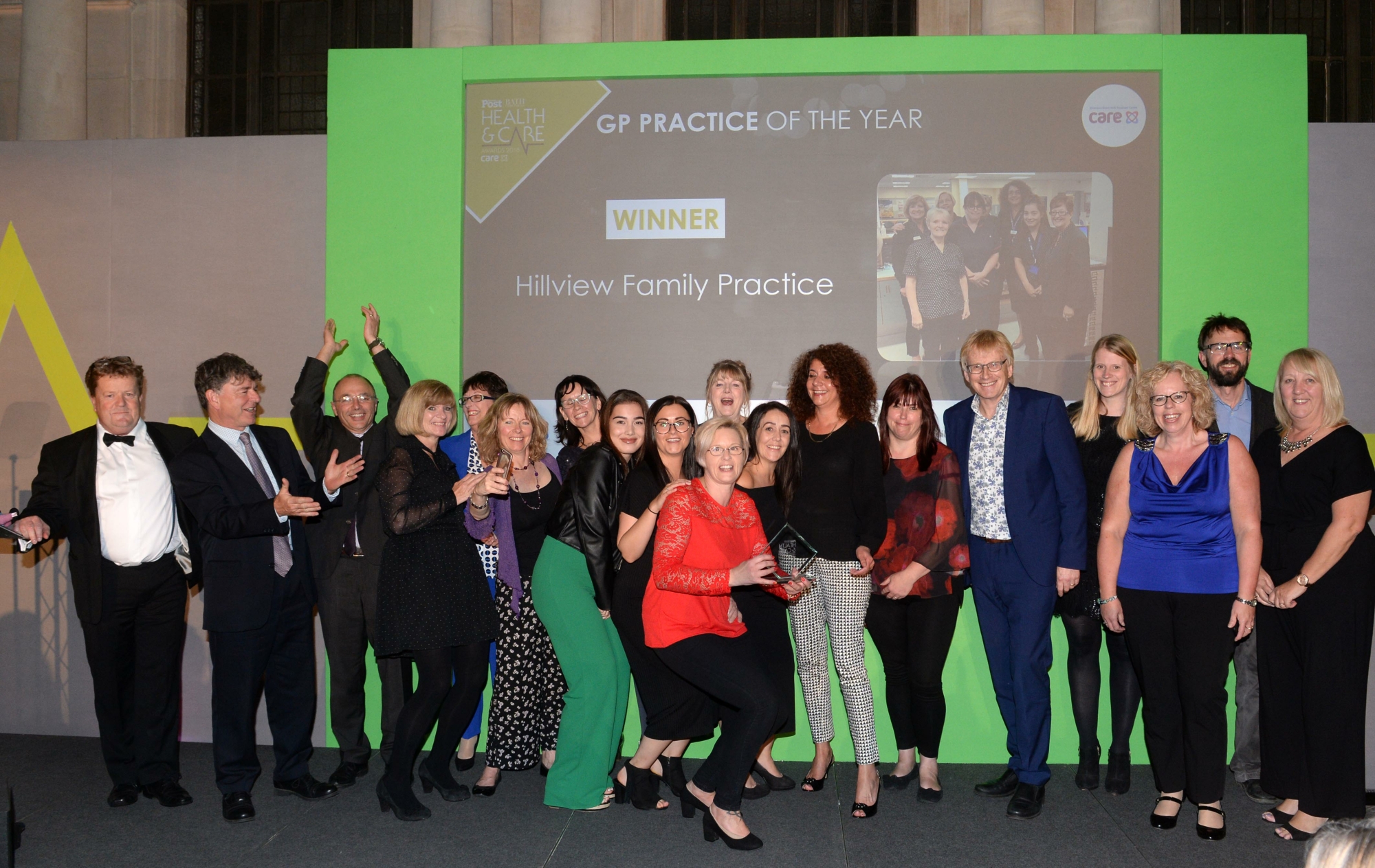 Hillview Practice wins GP Practice of the Year 2018